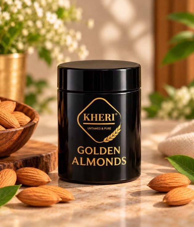 Kheri Eco Tin 100             Golden Almonds