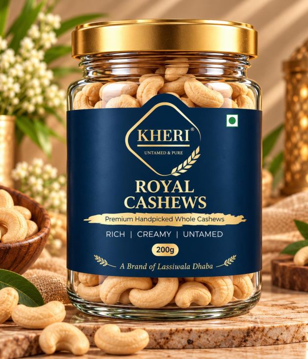 Kheri Classic Jar 200 Royal Cashews