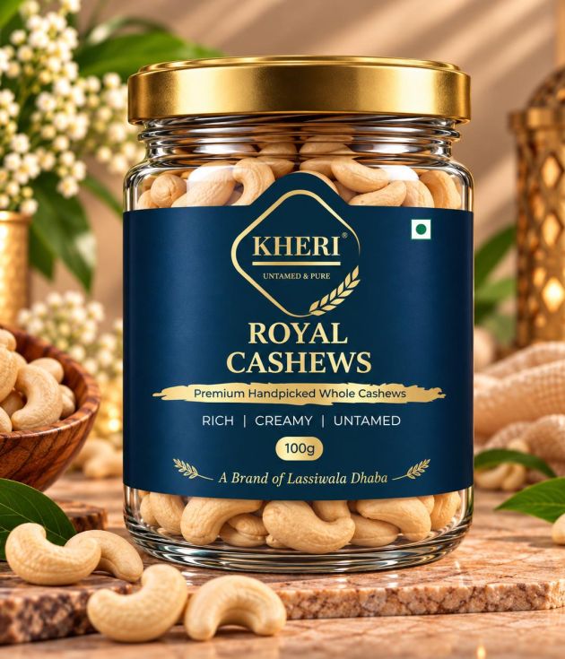 Kheri Classic Jar 100 Royal Cashews